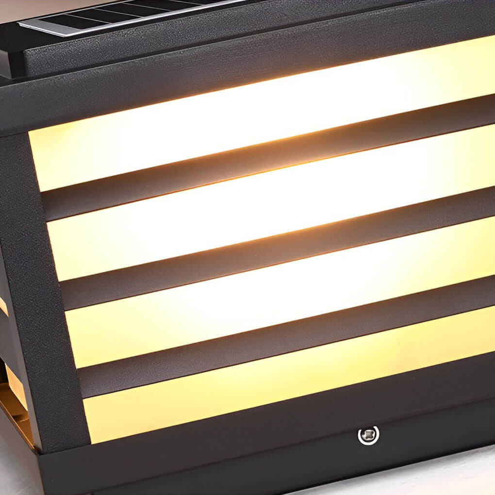Dal Modern LED Pretty Outdoor Fence Cap Post Light
