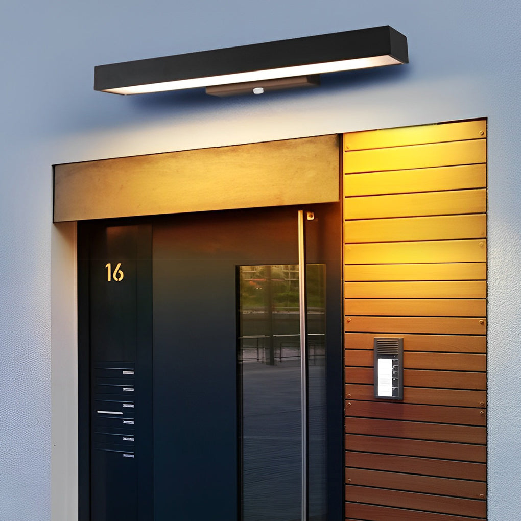 Wolf Motion Sensor Stainless Steel Outdoor Wall Light