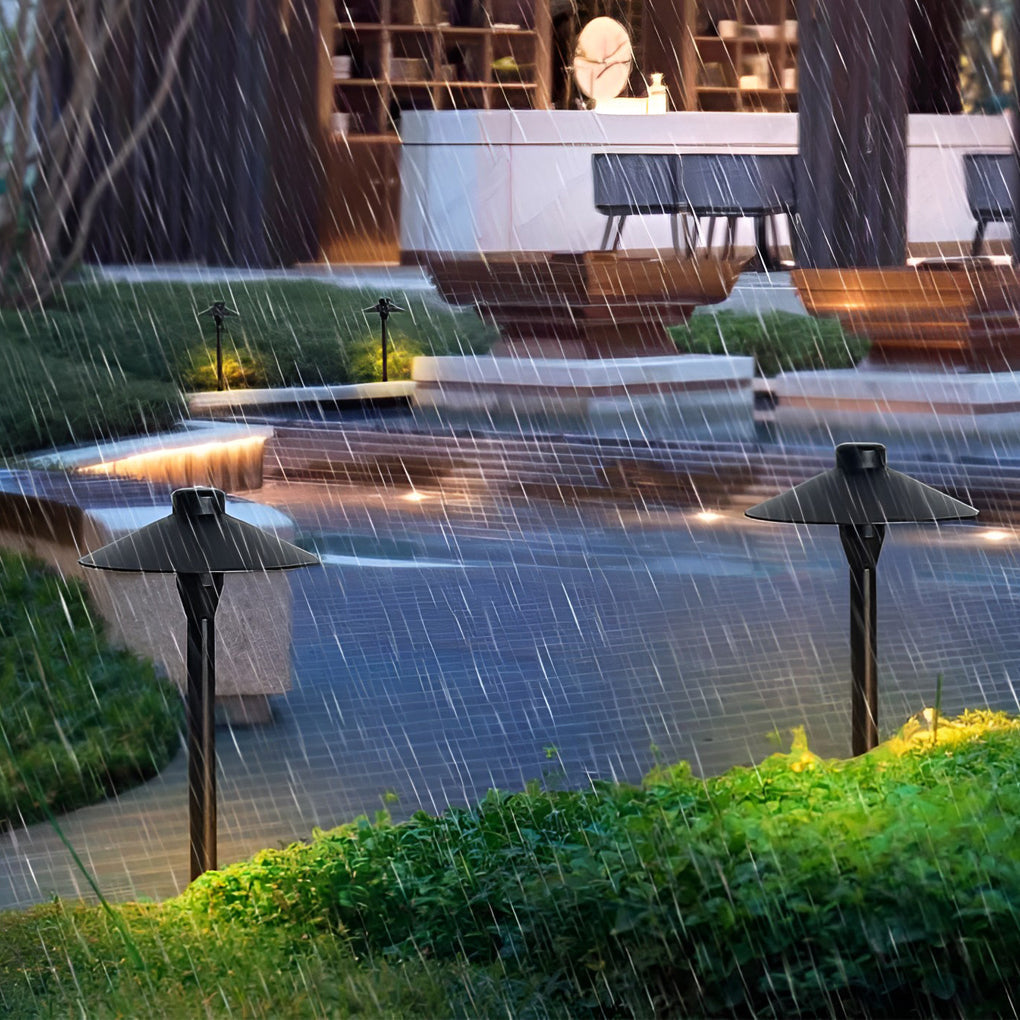 Edri Modern Mushroom-Shaped Outdoor Path Lights
