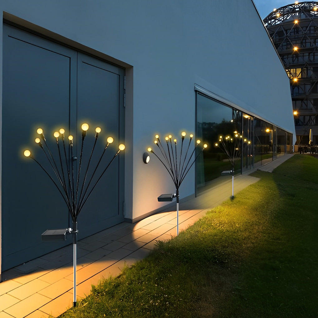 Longar Solar Firefly Eco-Friendly Steel Outdoor Light