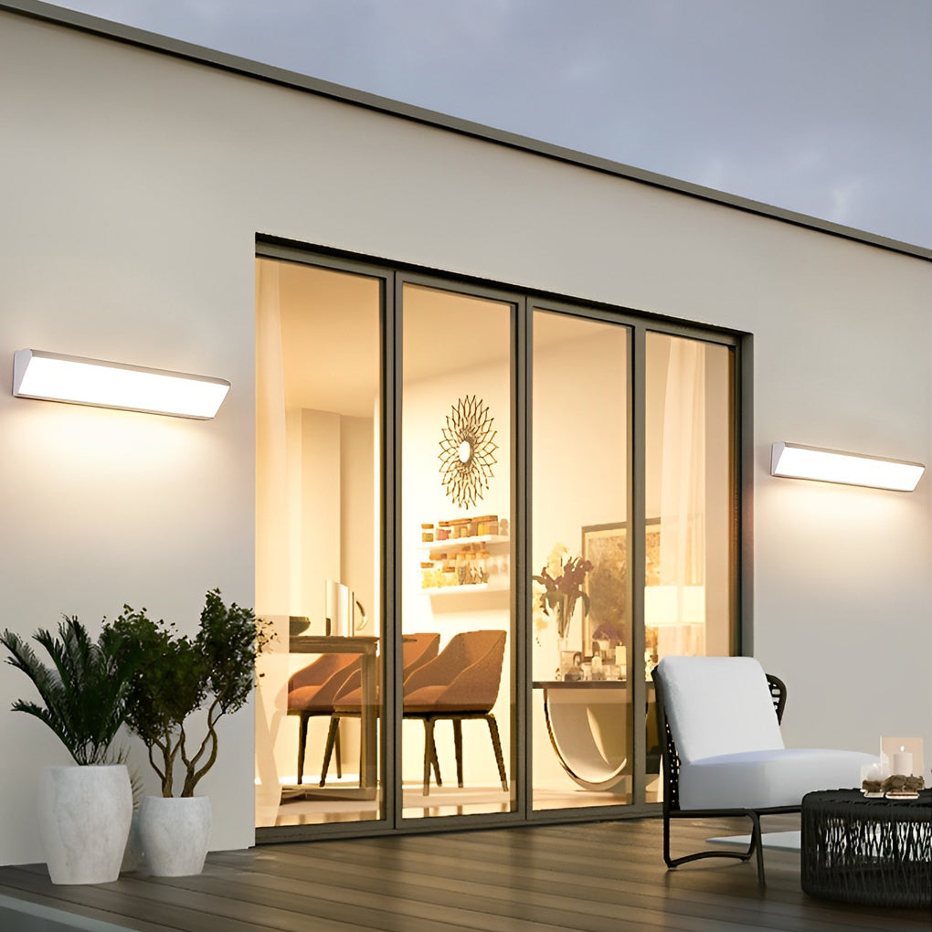 Eelyn Minimalist LED Modern Outdoor Wall Light