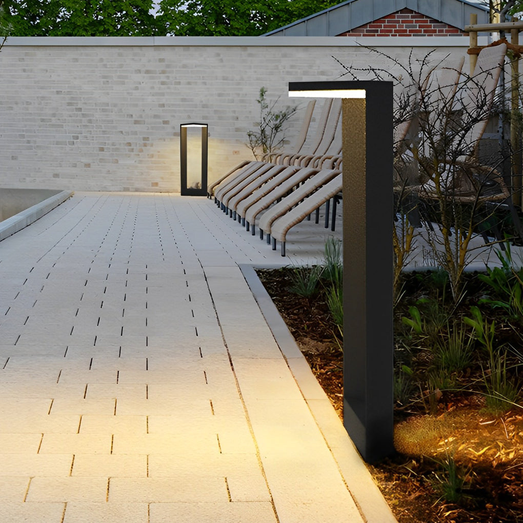 Angy Linear Landscape Minimalist Outdoor Pathway Lamp