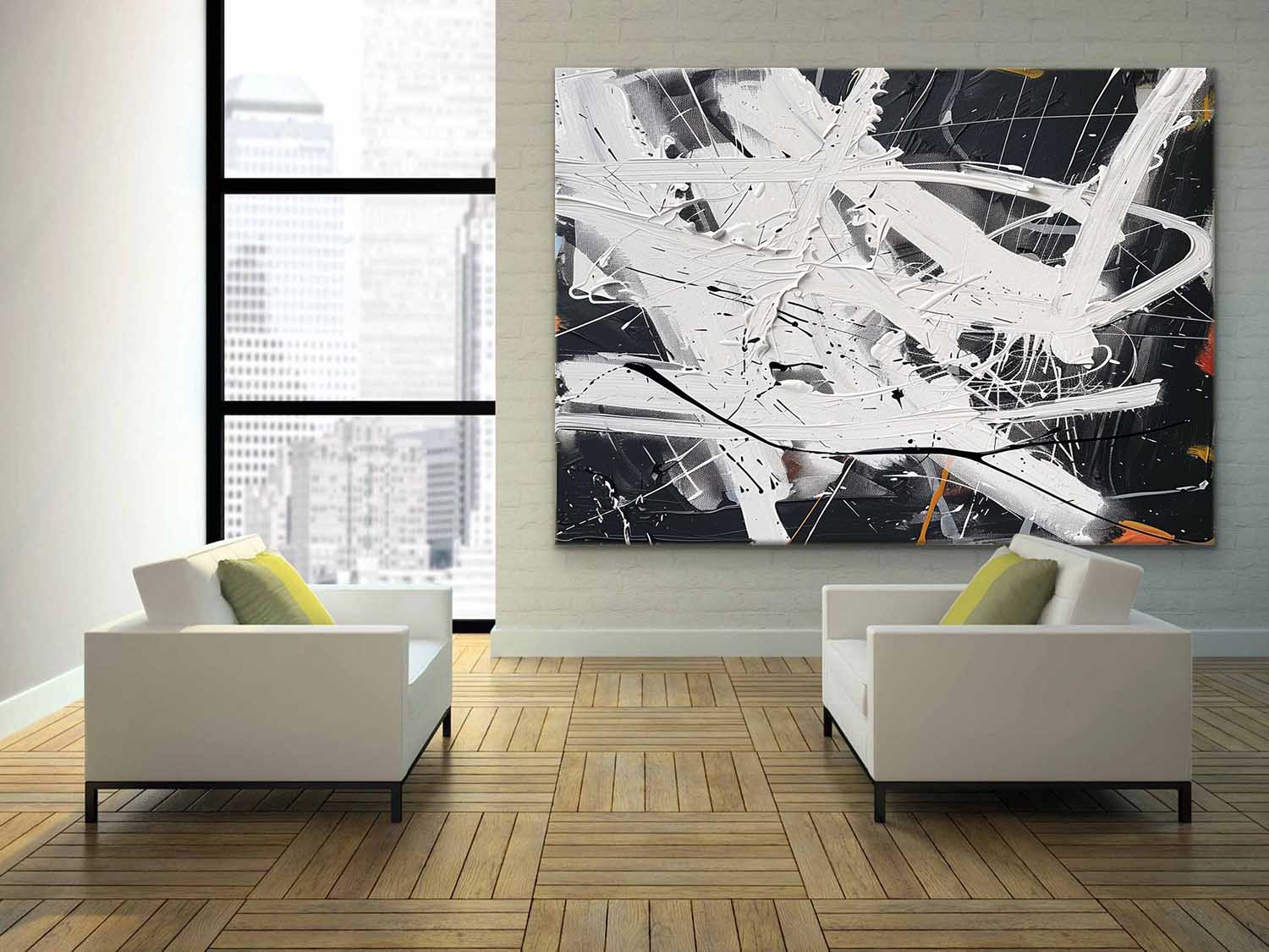 Abstract Expressionist Art AEA007 - Neutralighting