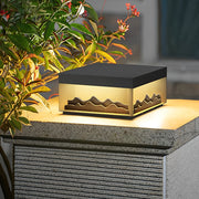 Niole Scenery LED Modern Steel Outdoor Fence Post Lights