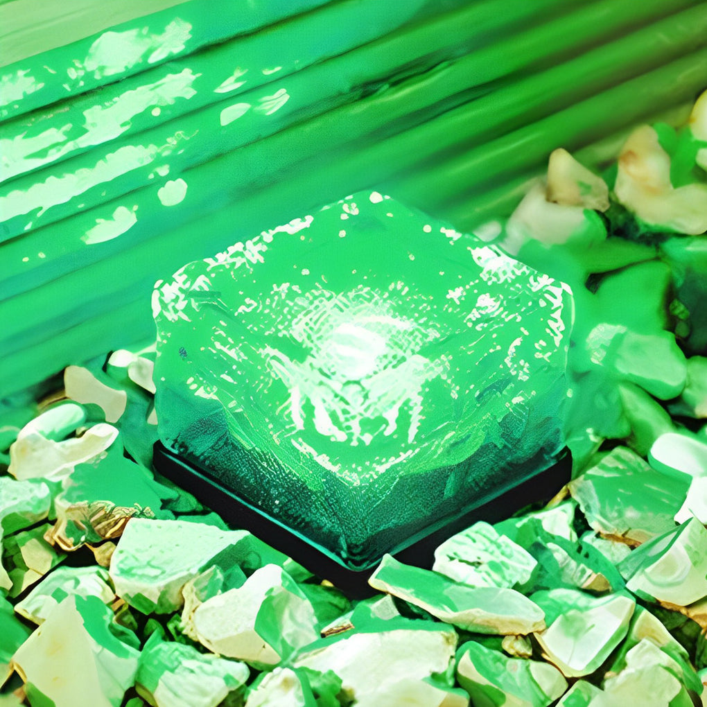 Maglene Ice Cube Colorful Modern  Crystal Outdoor Step Lights