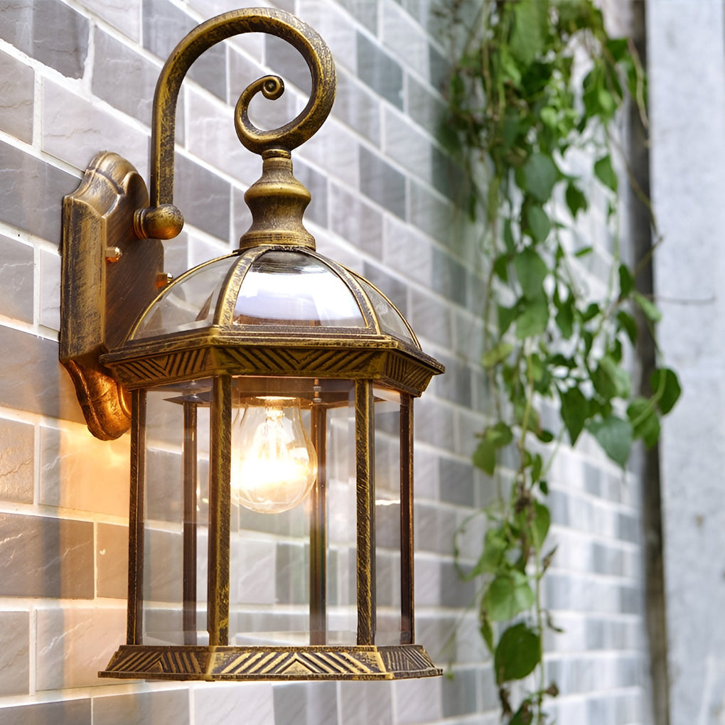 Tony Vintage Outdoor Sconce Wall Lamp