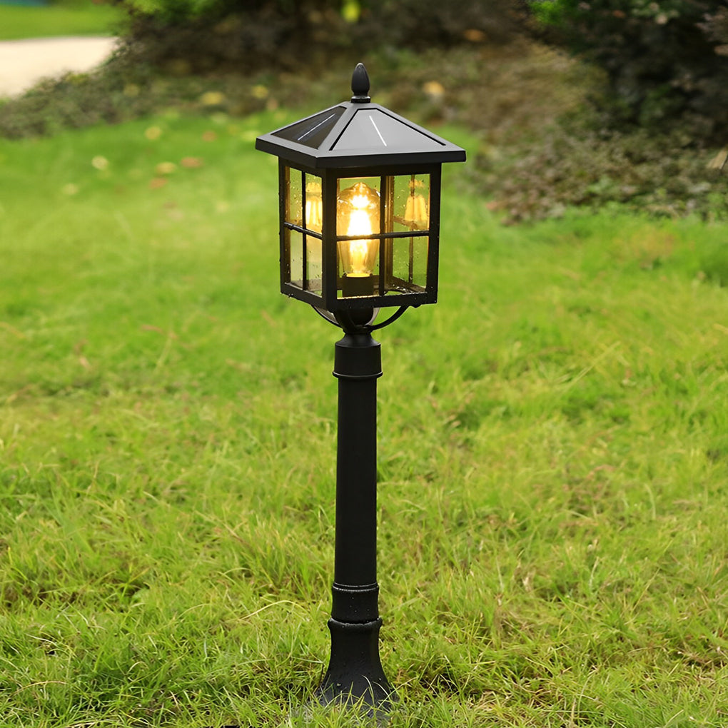 Melda Retro Pavilion Outdoor Lawn Lamp
