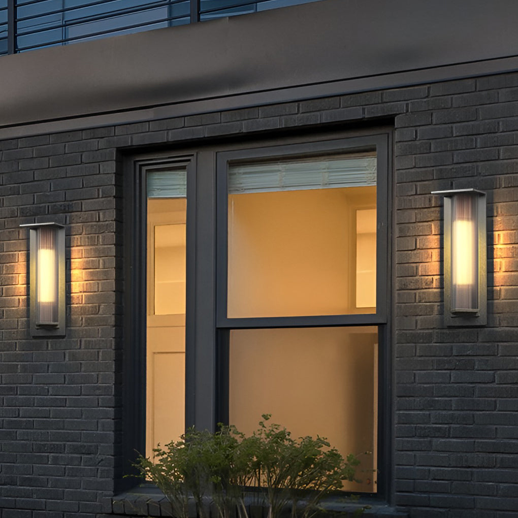 Wthy LED Solar Vintage Outdoor Wall Light