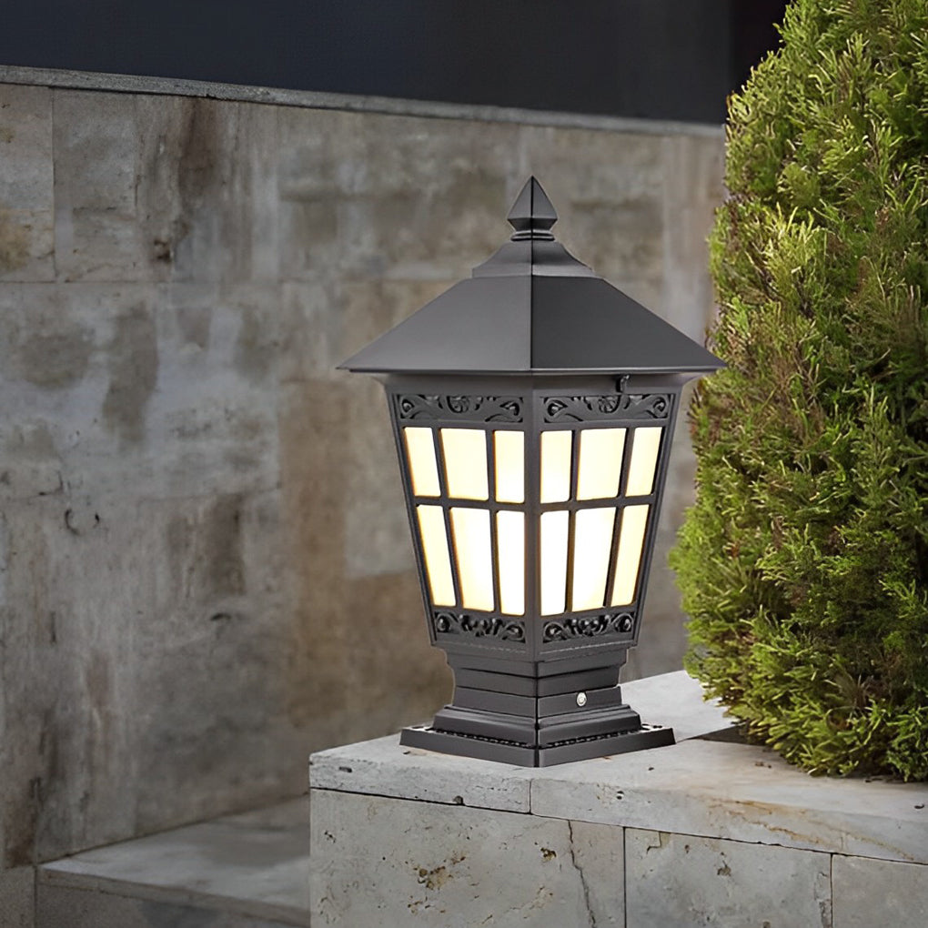 Gloria LED Retro Outdoor Post Cap Pillar Lamp