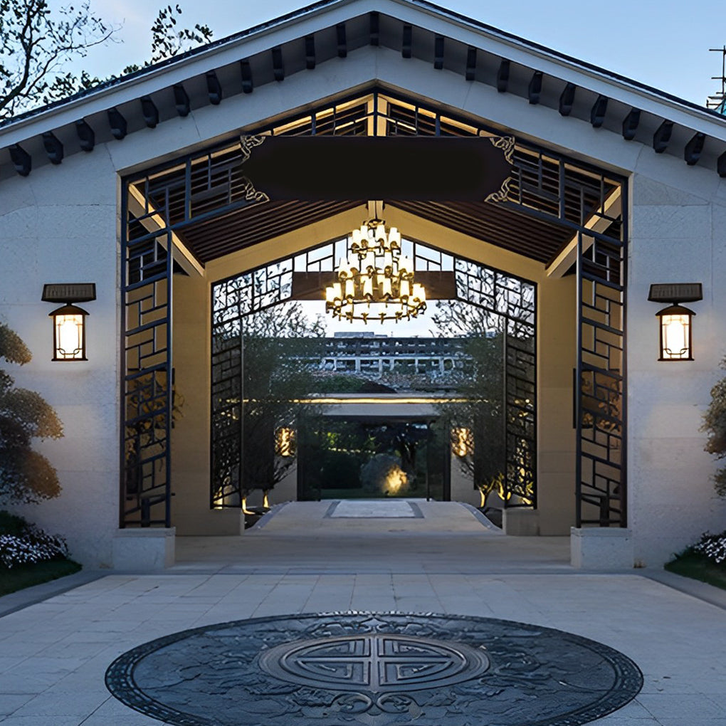 Mar Vintage LED Remote Outdoor Wall Lights