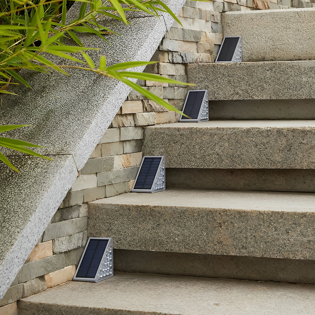 Ebenezer Triangle Automatic Wire-Free Modern ABS Outdoor Lights