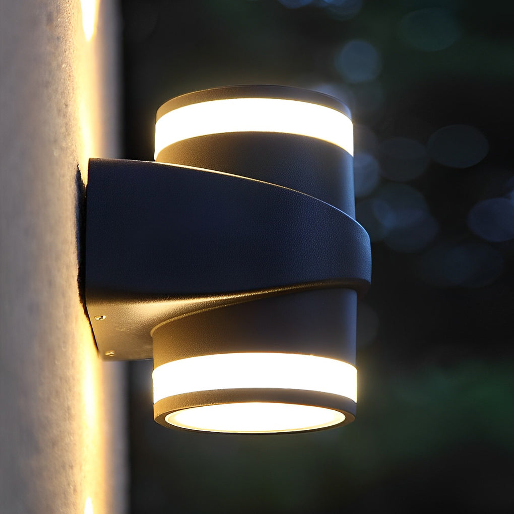 Wiona Round LED Outdoor Wall Washer Lights