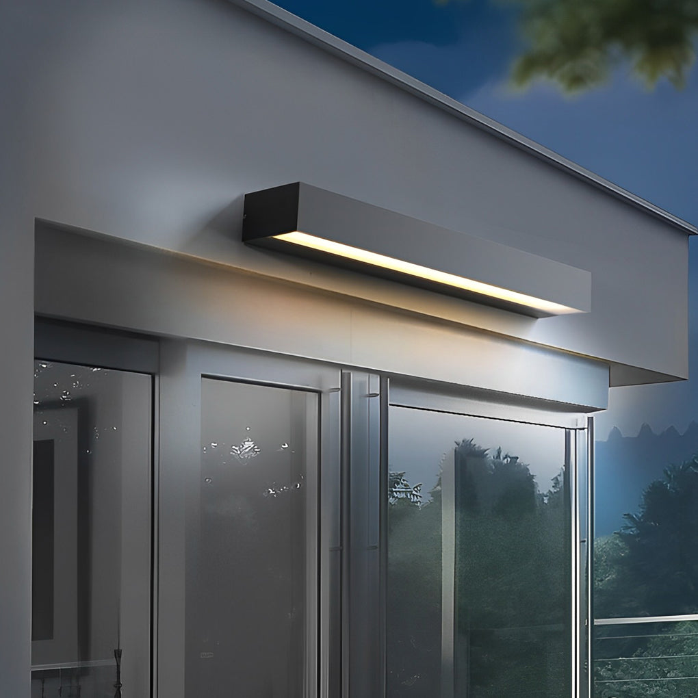 Rosemary Minimalist Strip Outdoor Wall Washer Light