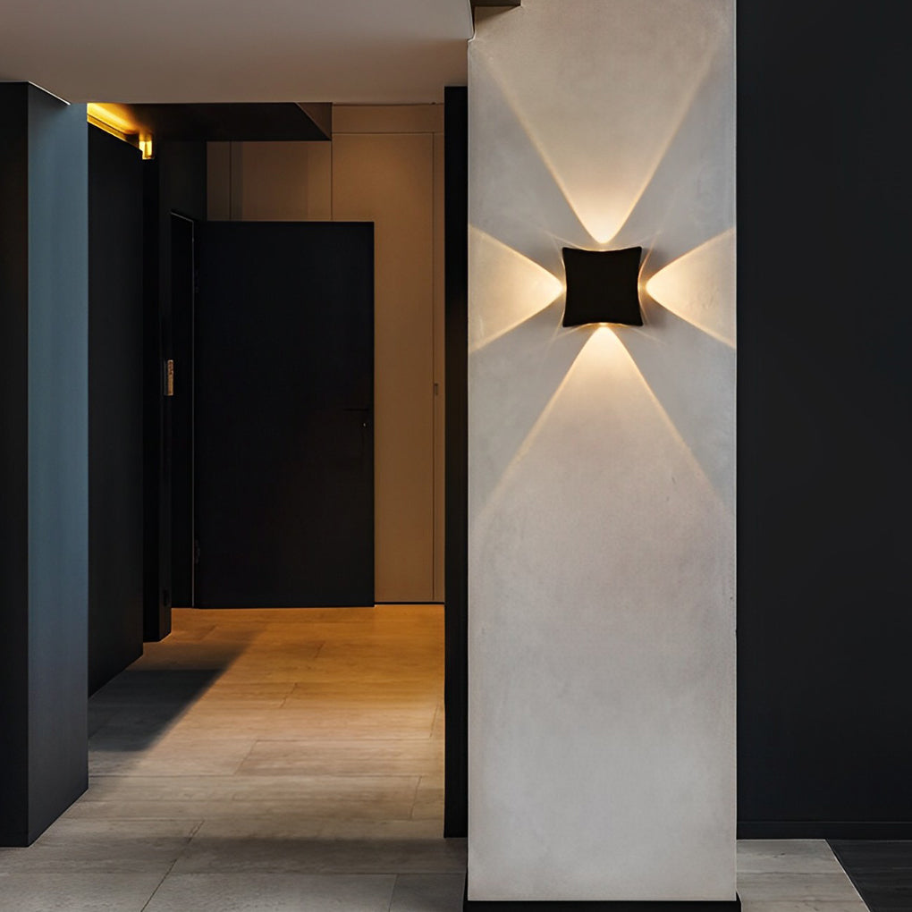 Honour Unique Four Way Outdoor Wall Light