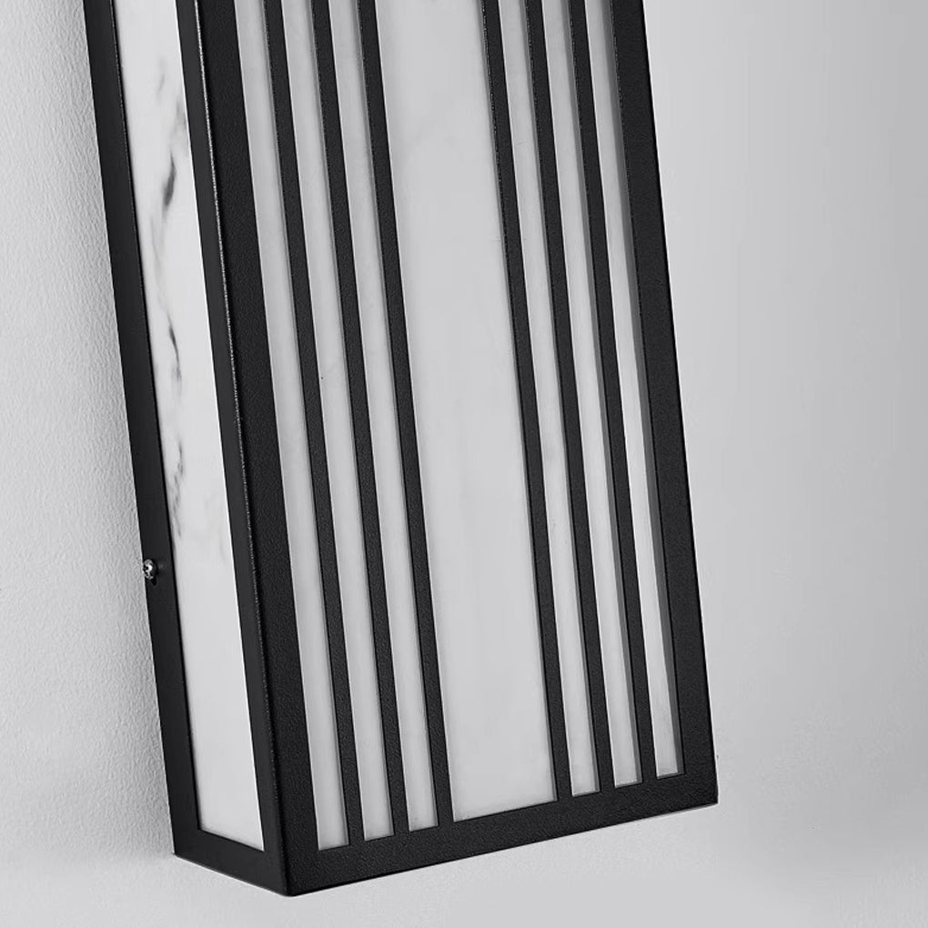 Gertrude Strip LED Modern Resin Outdoor Wall Light