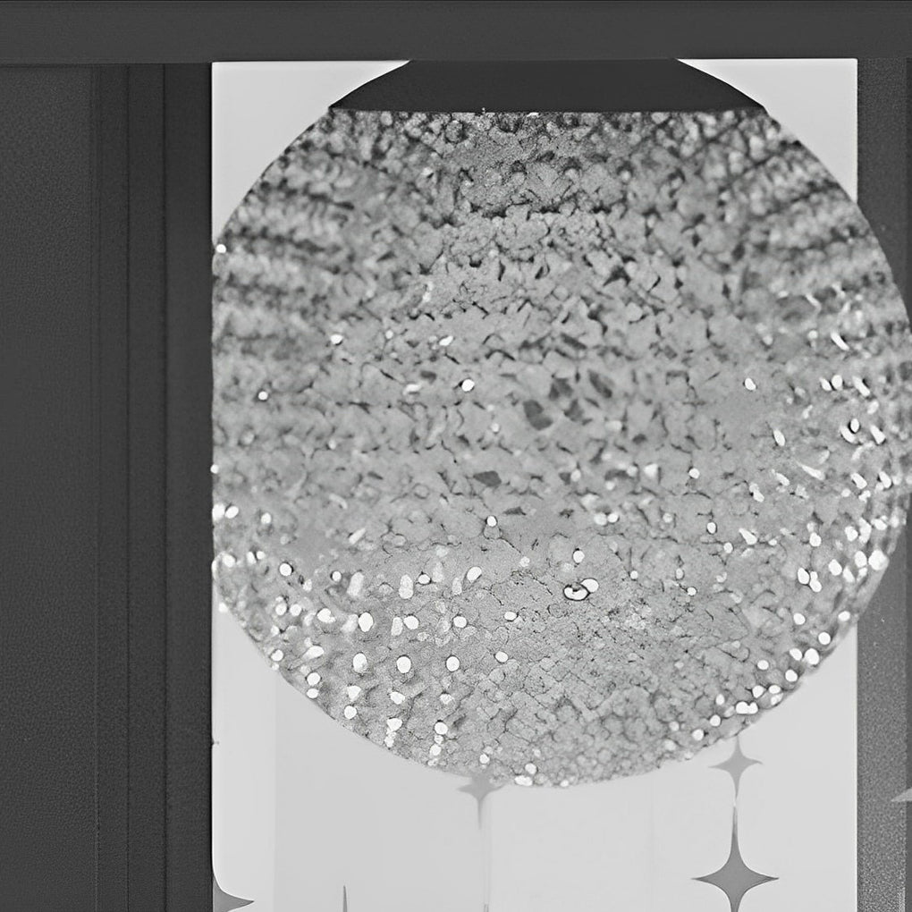 Maline Square Ball LED Glass Outdoor Fence Post Lamp