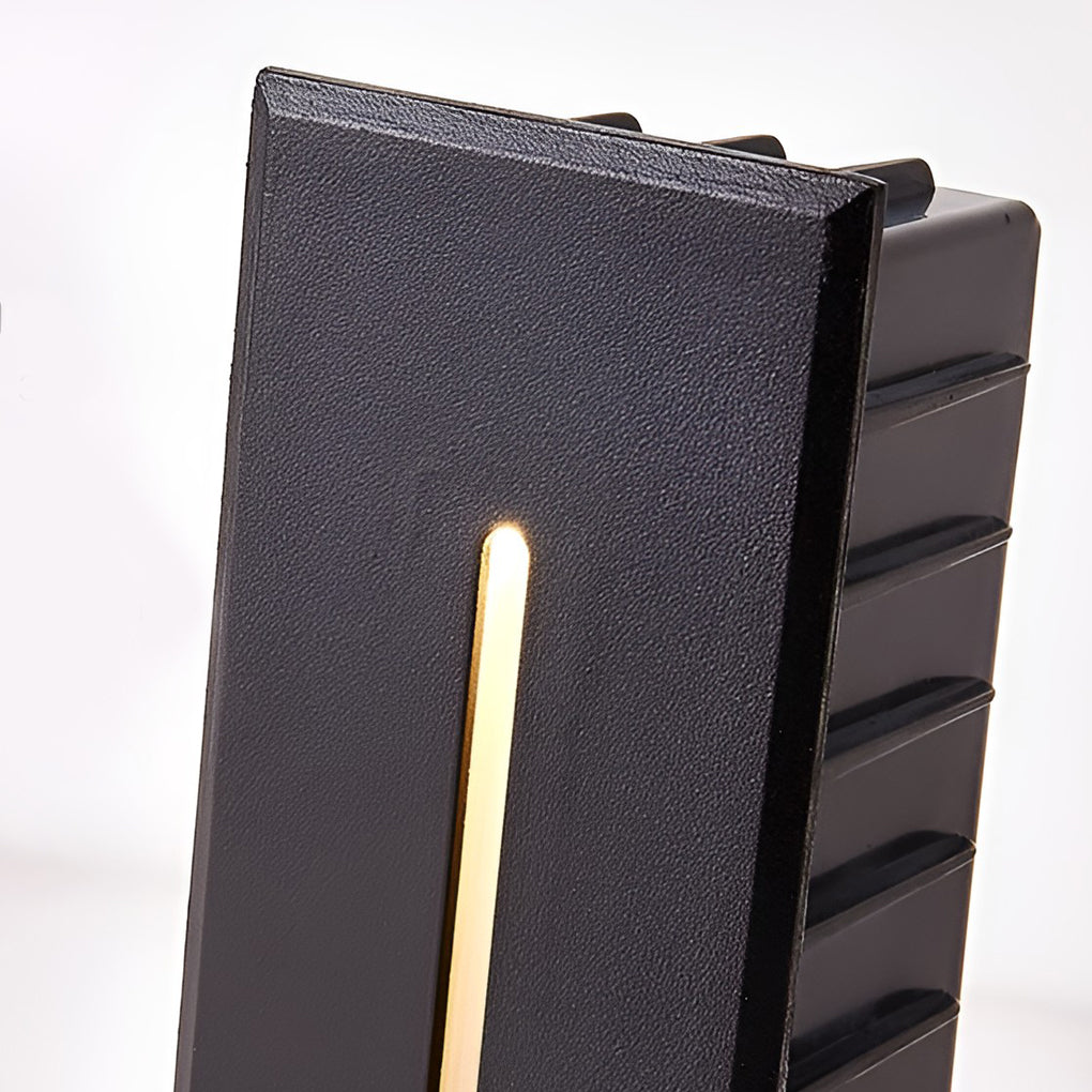 Kingly Industrial Rectangle Stair Outdoor Wall Lights