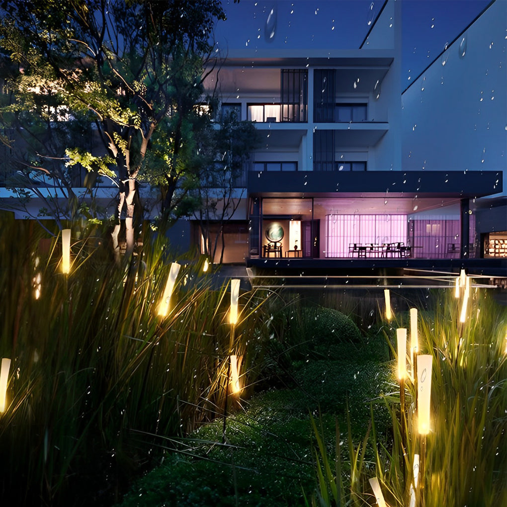 Agnea Reeds Frosted Stick Outdoor Lights