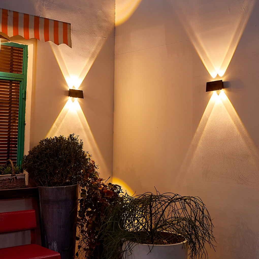 King LED Waterproof Modern Plastic Wall Outdoor Washer Lights