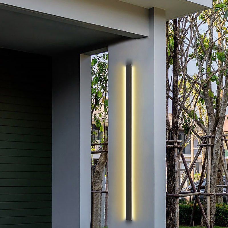 Sprike Linear Modern Outdoor Wall Porch Lights