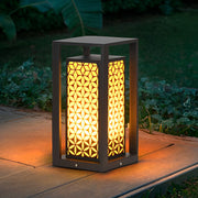 Gala Floral Pattern Unique Modern Pathway Lights