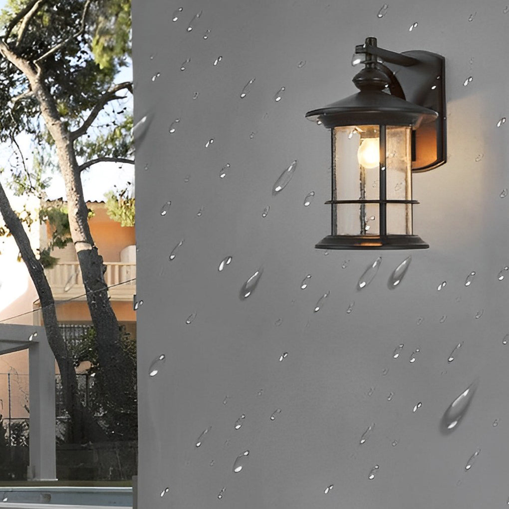 Adae Retro LED American Outdoor Wall Lamp