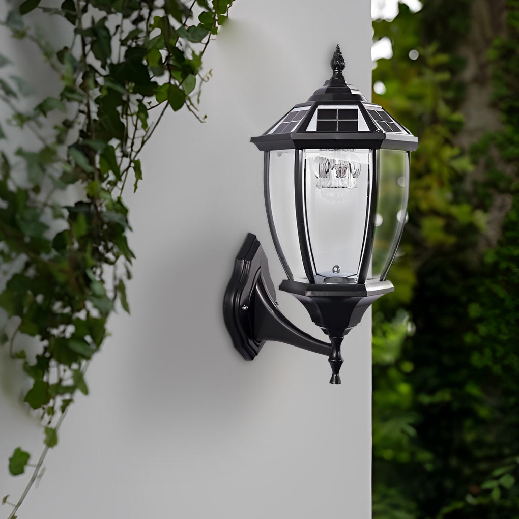 Tyler Led Vintage Solar Fence Outdoor Post Lights