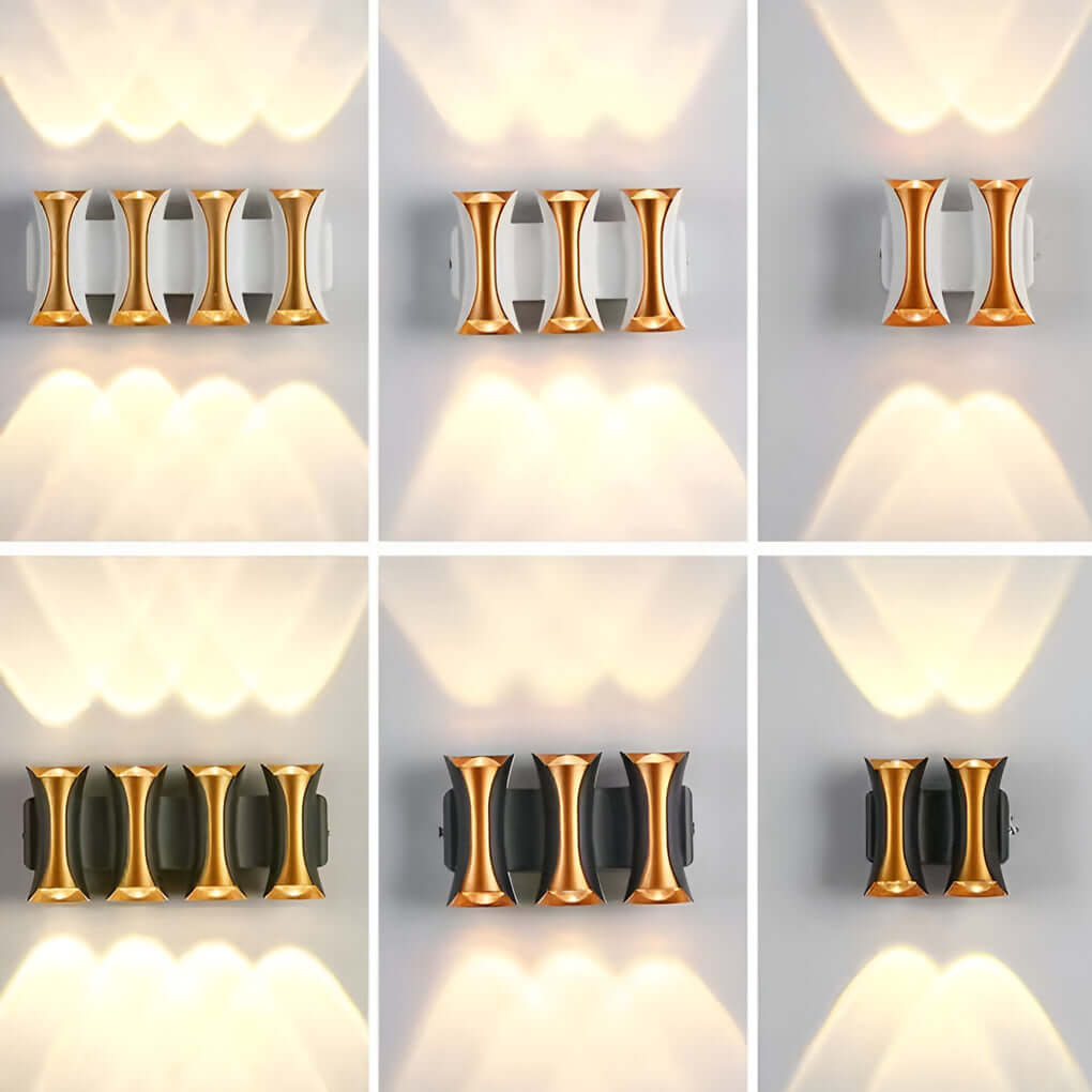 Phineas LED Modern Outdoor Wall Sconce Light