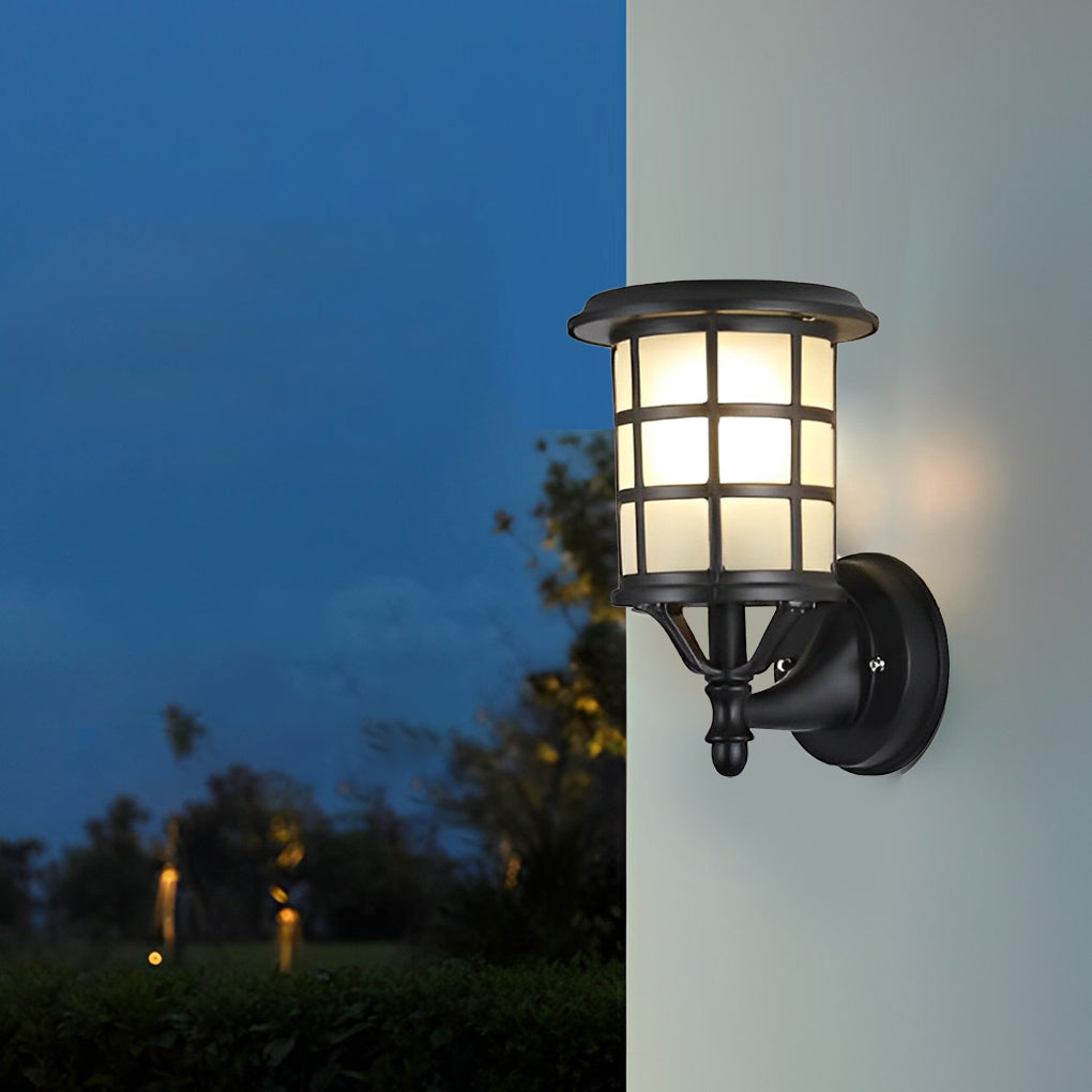 Lancelot Retro Round European Outdoor Wall Sconces