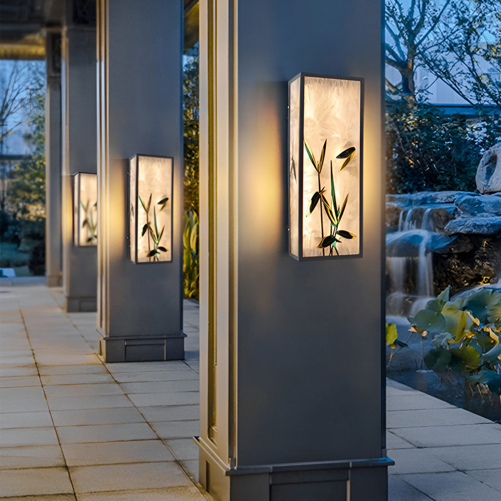 Darcy Landscape LED Vintage Outdoor Wall Sconce