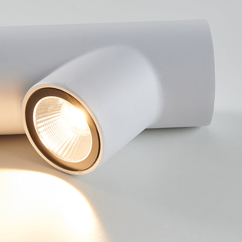 Ray Modern Waterproof Outdoor Wall Lighting, White & Black - Neutral Decor