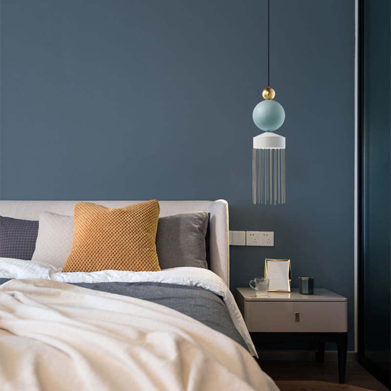 Arisha Modern Tassel Metal Pendant Light - Neutral Decor