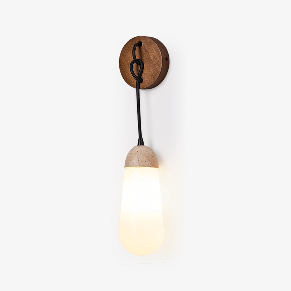 Knot Hearth Sconce-Neutral Decor