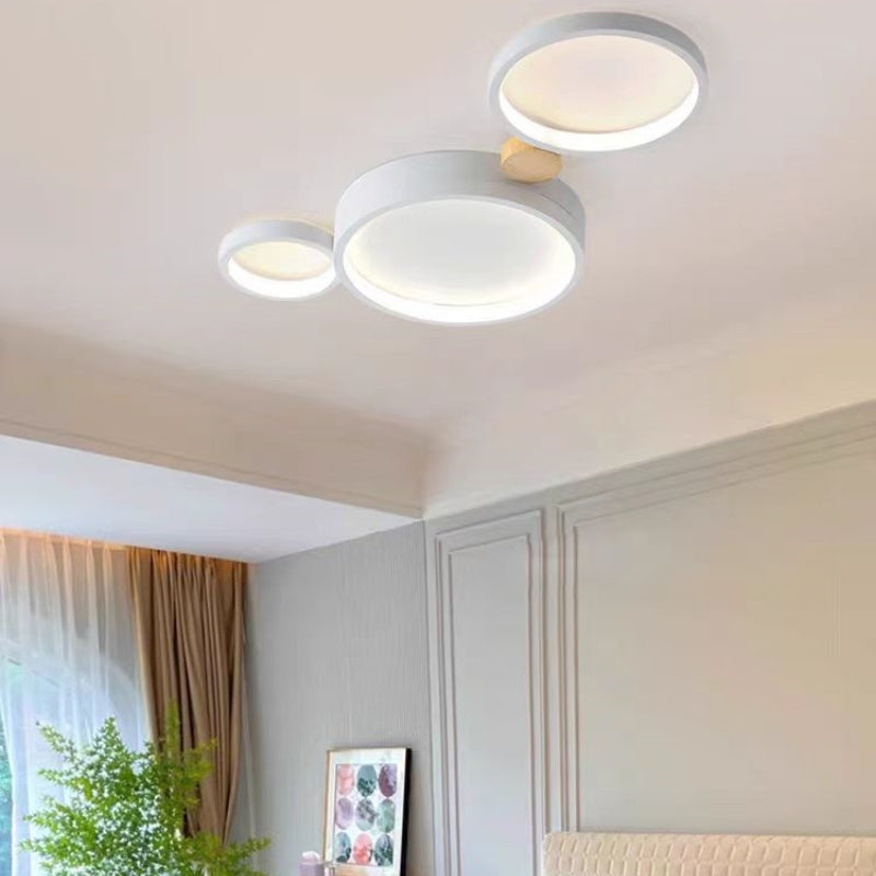 Arisha Round Flush Mount Ceiling Light 3 Colour 3/4/5/6/7 Heads - Neutral Decor