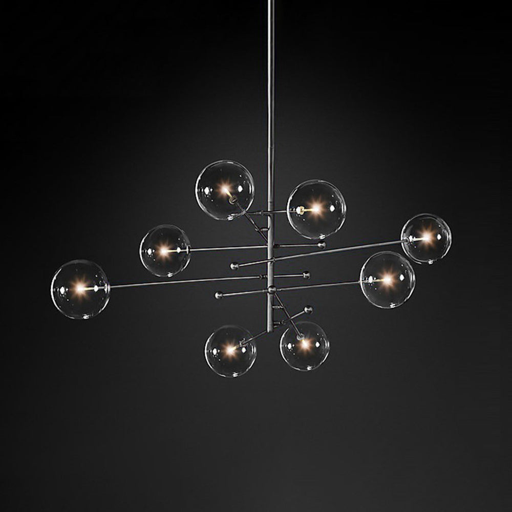 Valentina Modern Nordic Clear Bubble Pendant Light - Neutral Decor