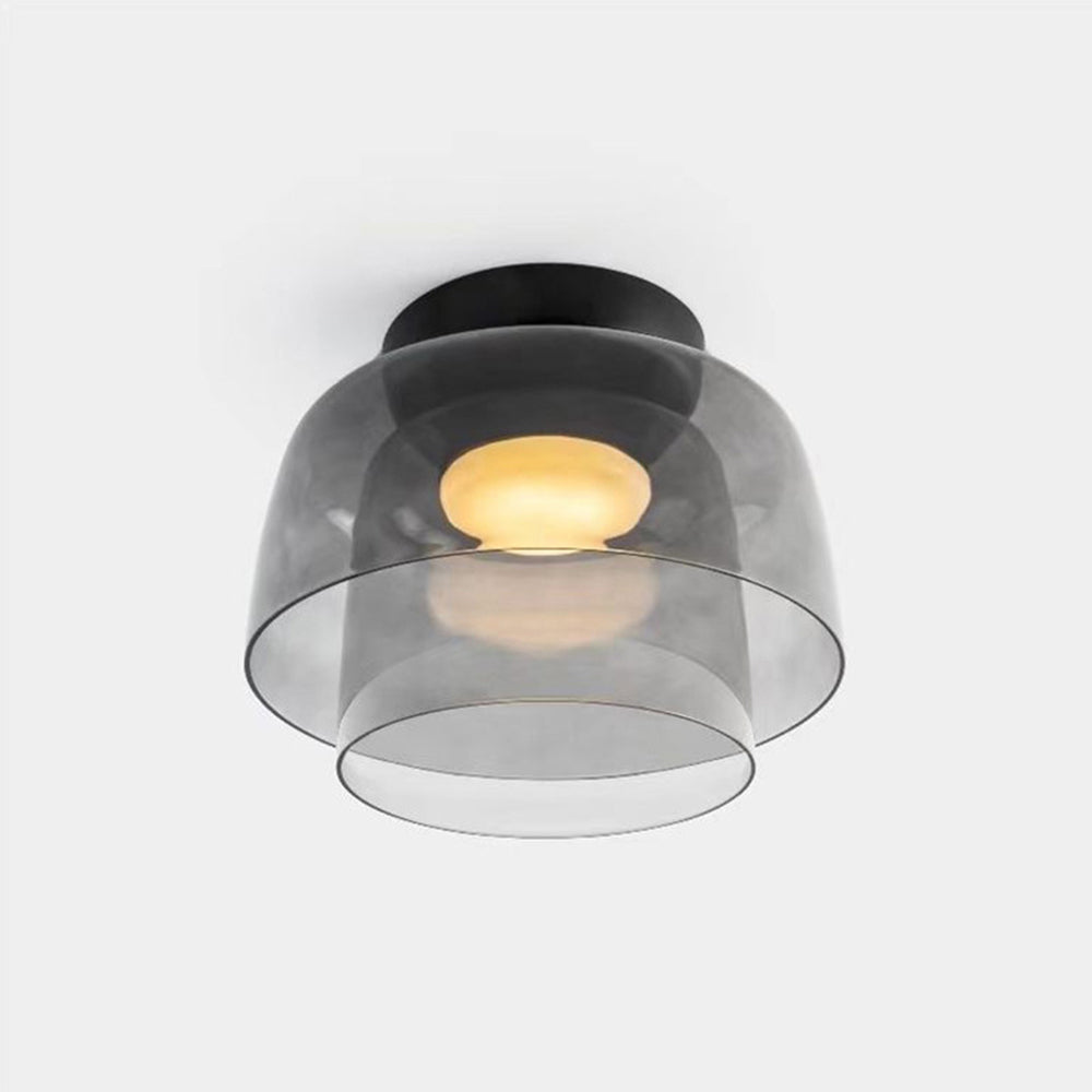 Aria Modern Simple Creative Glass Flush Mount Ceiling Light - Neutral Decor