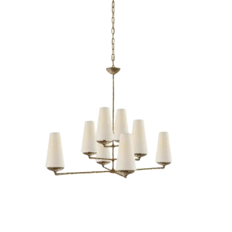 Silva Vintage LED Chandeliers White Black Bedroom Kitchen - Neutralighting