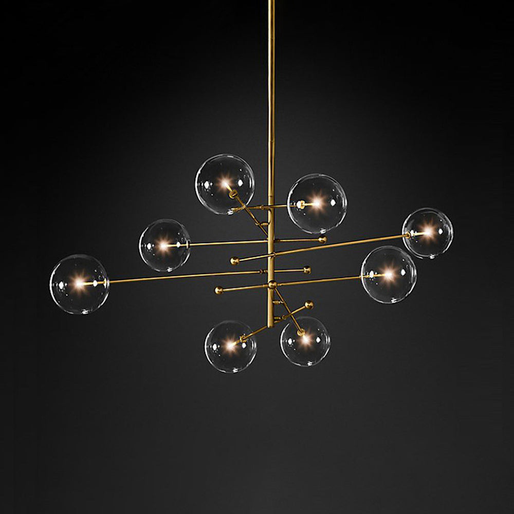 Valentina Modern Nordic Clear Bubble Pendant Light - Neutral Decor
