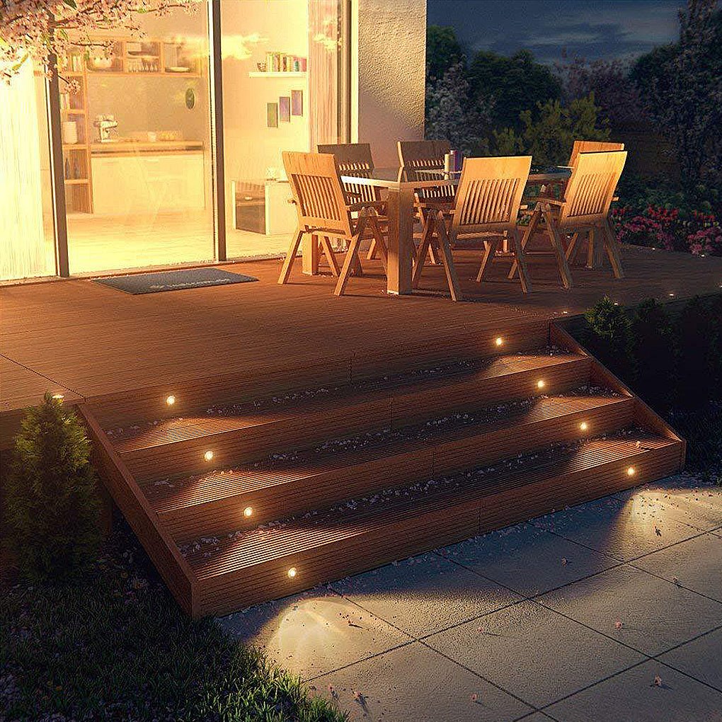Harmony In-Ground Decks and Steps Wall Lights