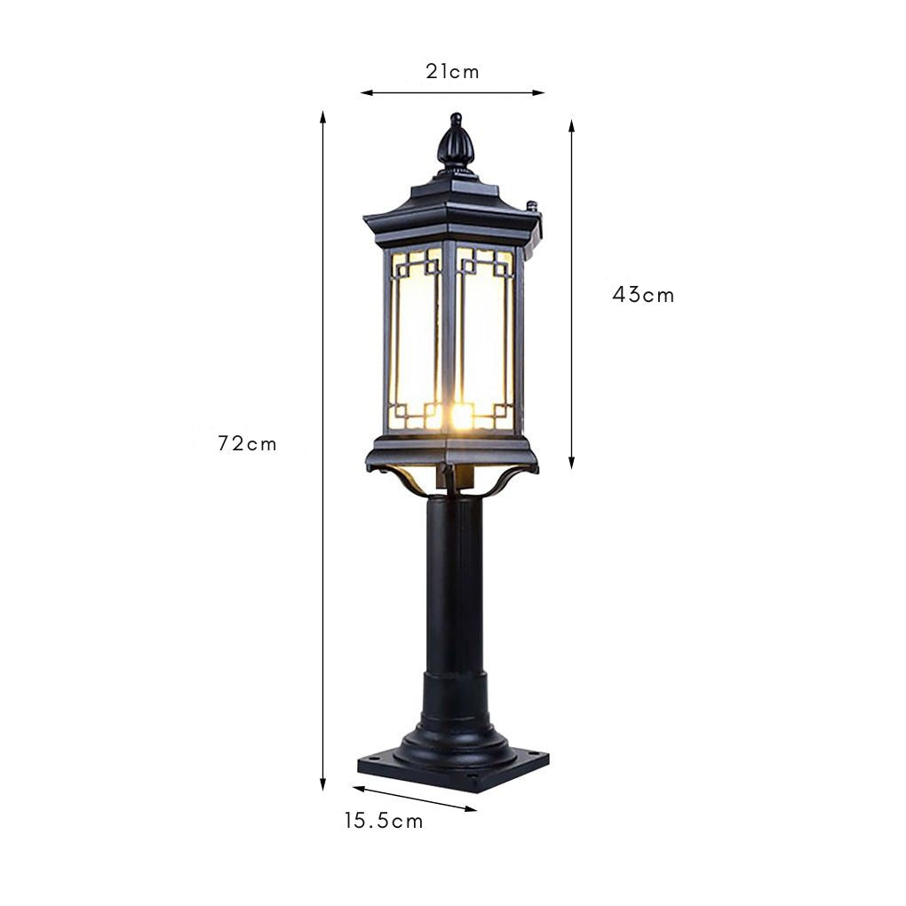Margoty Traditional Rhombus Outdoor Pathway Lights