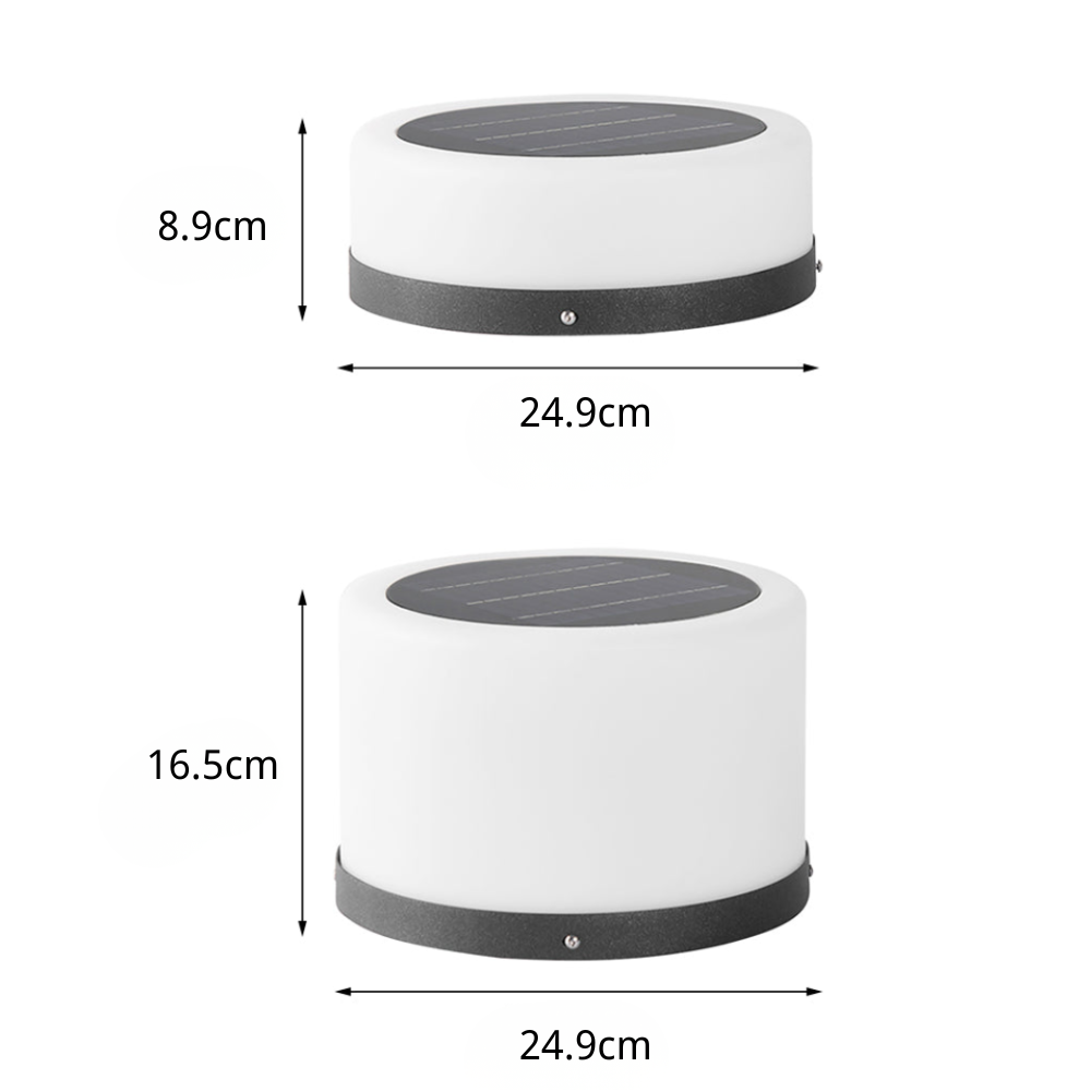 Benefi Round LED Modern Outdoor Lights