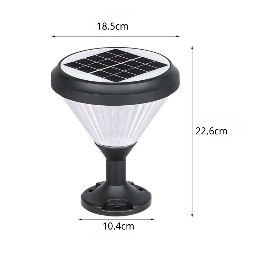 Selene Vintage LED Outdoor Pier Mount Light