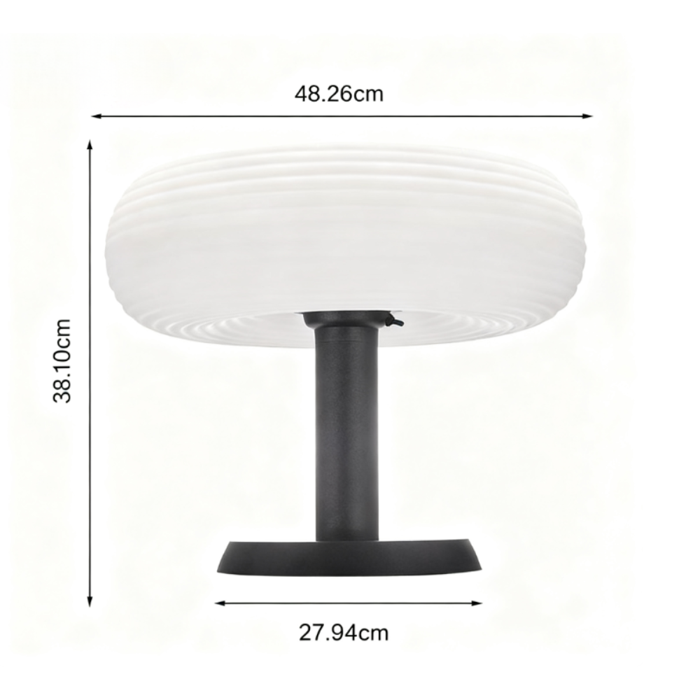 Tila Round Landscape Outdoor Pillar Lights