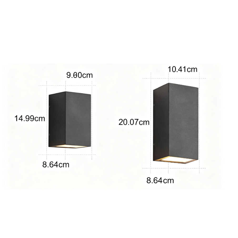 Astrid Effect Optional LED Outdoor Wall Light