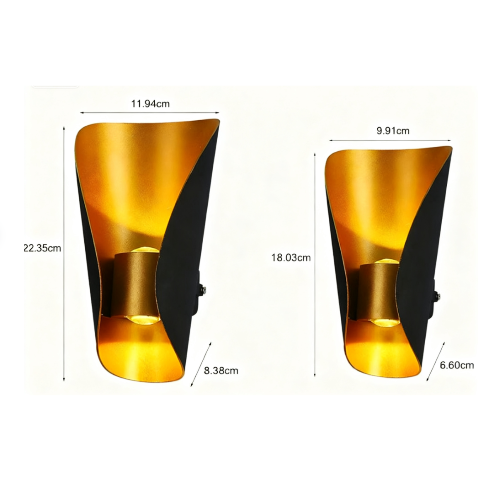 Blythy Unique Creative Outdoor Sconces Wall Lights