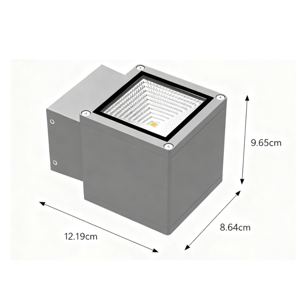 Cosnate Die-cast Simple Outdoor Wall Light