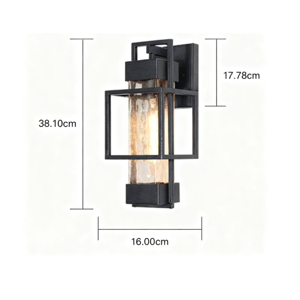 Eigth Art Vintage Style Outdoor Sconces
