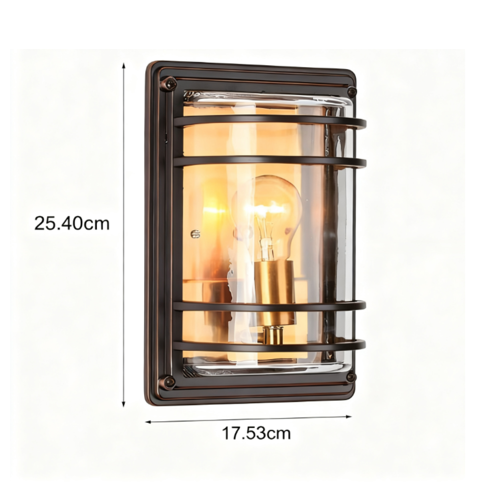 Lorelei Vintage Modern Outdoor Wall Light