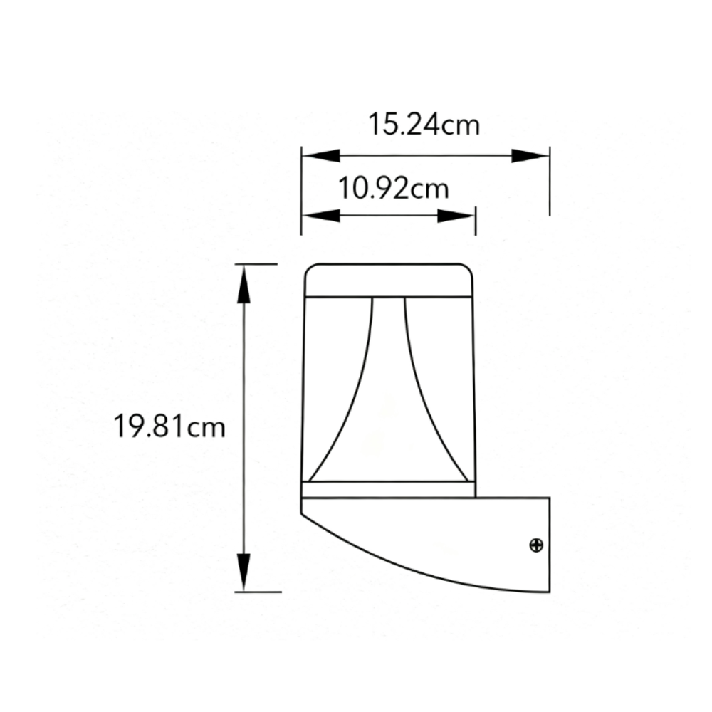Marcus LED Minimalist Nordic Outdoor Wall Lighting
