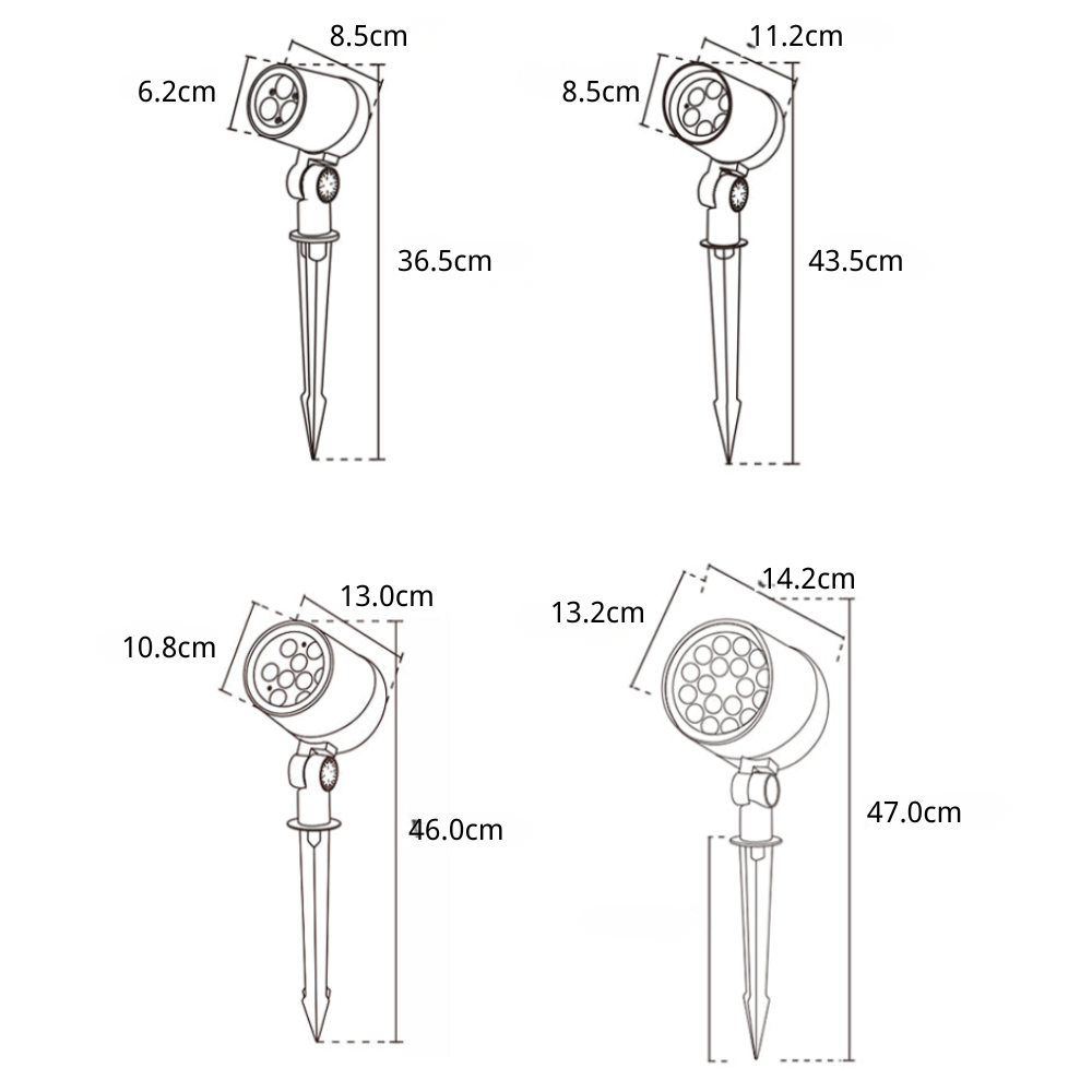 Fren LED Stakes Insert Outdoor Lights
